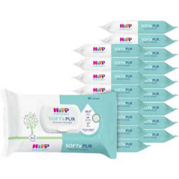 Hipp Soft & Pur Servetele umede pentru nou-nascuti si copii