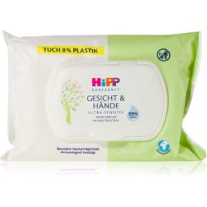 Hipp Babysanft Face & Hands Servetele umede pentru nou-nascuti si copii