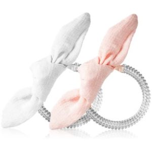 invisibobble Bowtique Nordic Breeze Elastice pentru par cu fundă