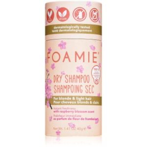 Foamie Berry Blonde Dry Shampoo șampon uscat pulbere pentru parul blond cu suvite