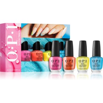 OPI Infinite Shine Summer Make the Rules set (pentru unghii)