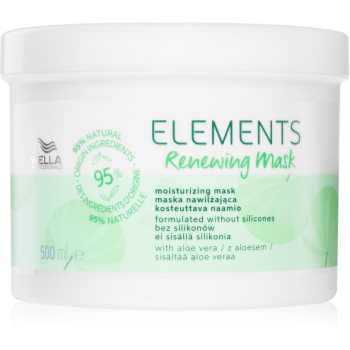 Wella Professionals Elements masca regeneratoare pentru un par stralucitor si catifelat