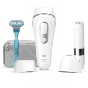 Braun Silk-expert PRO 3 IPL3129 epilator IPL pentru corp, față, zona inghinală și axile