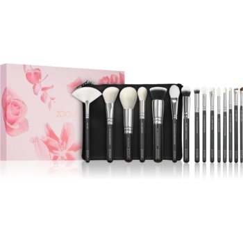 ZOEVA The Artists Brush Set set de pensule cu geantă