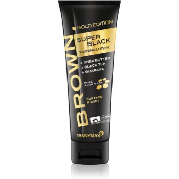 Tannymaxx Brown Super Black Gold Edition Crema de bronzare la solar pentru intensificarea bronzului