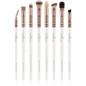 Luvia Cosmetics Prime Vegan All Eye Want set perii machiaj Pearl White / Metallic Coffee Brown (pentru ochi)
