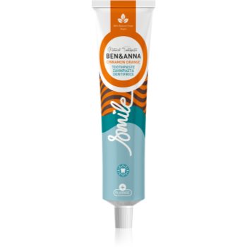 BEN&ANNA Toothpaste Cinnamon Orange pastă de dinți naturală