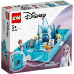 LEGO® Disney Frozen 2 - Aventuri din cartea de povesti cu Elsa si Nokk (43189)
