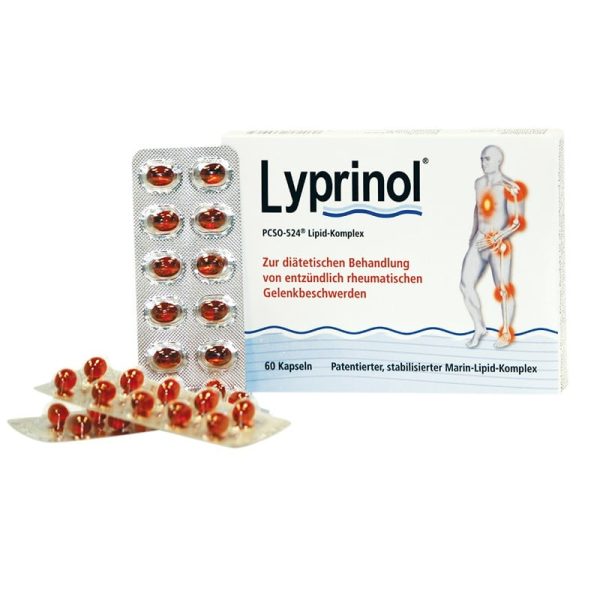 Lyprinol, 60 capsule, sanatatea sistemului osos