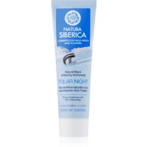 Natura Siberica Polar Night Pasta de dinti pentru albire neagra