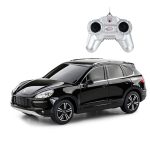 Masina cu telecomanda Rastar Porsche Cayenne Turbo, 1:24, Negru