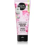 Organic Shop Cherry & Lotus balsam fortifiant pentru maini si unghii