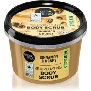 Organic Shop Cinnamon & Honey exfoliant delicat pentru corp