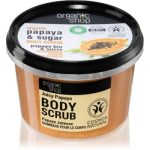 Organic Shop Organic Papaya & Sugar exfoliant de corp cu zahăr