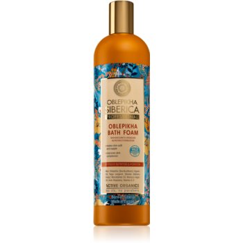 Natura Siberica Oblepikha (Sea-Buckthorn) spumă de baie intens nutritivă cu efect de hidratare