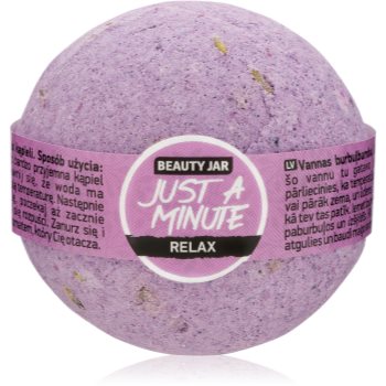 Beauty Jar Just A Minute Relax bombă de baie cu lavanda