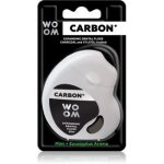 WOOM Carbon+ Dental Floss ata dentara cerata neagră