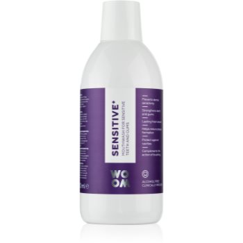 WOOM Sensitive+ Mouthwash apă de gură pentru dinți și gingii sensibile