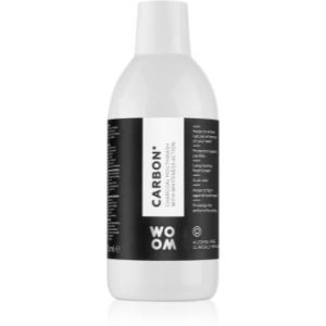 WOOM Carbon+ Mouthwash Apa de gura pentru albire cu particule de carbon