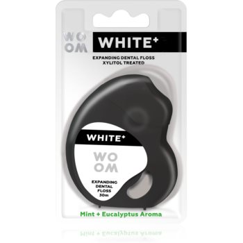 WOOM White+ Dental Floss ata dentara cerata