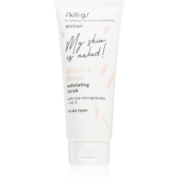 Kilig Clean & Fresh demachiant cu efect de peenling cu vitamina E