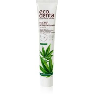 Ecodenta Certified Organic Multifunctional with Hemp pastă de dinți naturală