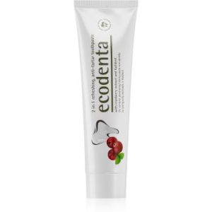 Ecodenta Green Tartar Eliminating pastă de dinți împotriva tartrului cu efect răcoritor cu flor