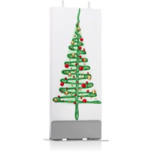 Flatyz Holiday Green Christmas Tree lumanare