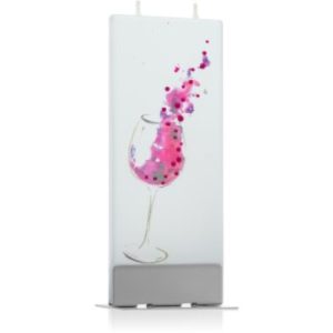 Flatyz Greetings Glass Of Wine lumanare