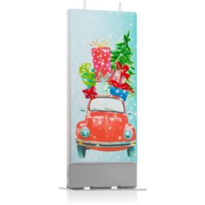 Flatyz Holiday Christmas Car with Gifts lumanare