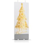 Flatyz Holiday Gold Merry Christmas Tree lumanare
