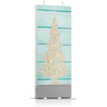 Flatyz Holiday Sand Christmas Tree on Driftwood lumanare