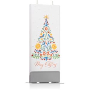 Flatyz Holiday Merry Christmas Color Tree lumanare