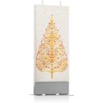 Flatyz Holiday Painted Golden Tree lumanare