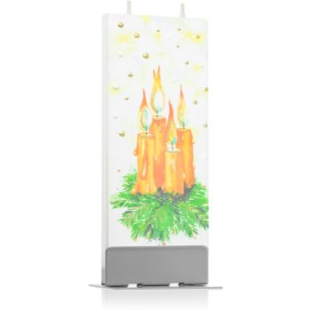 Flatyz Holiday Advent Wreath with Four Candles lumanare
