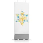 Flatyz Holiday Blue and Gold Star lumanare