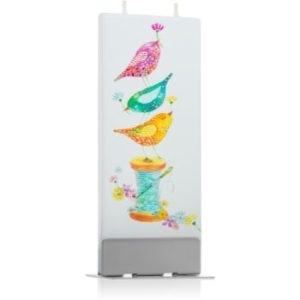 Flatyz Nature Three Colorful Birds lumanare