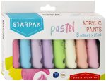 Vopsea acrilica, pastel