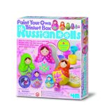 Set creativ de pictat, 4M, Cutiute Matrioshka