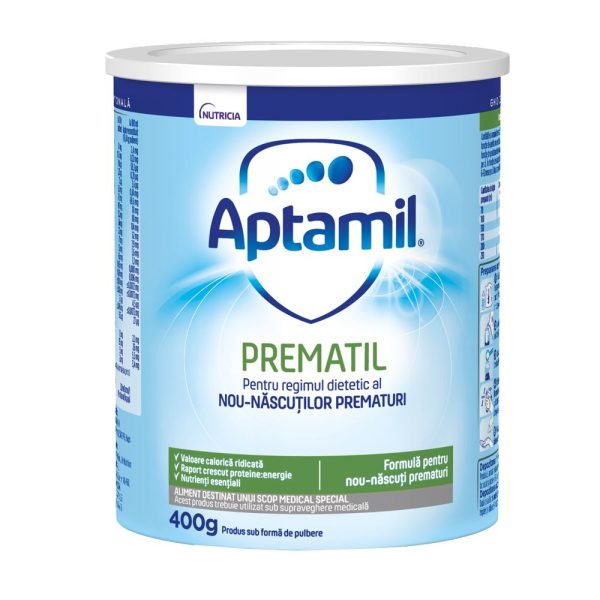 Lapte praf Prematil pentru prematuri, 400g, Aptamil