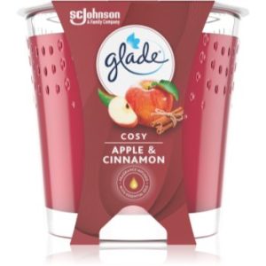 GLADE Cosy Apple & Cinnamon lumânare parfumată