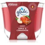 GLADE Cosy Apple & Cinnamon lumânare parfumată