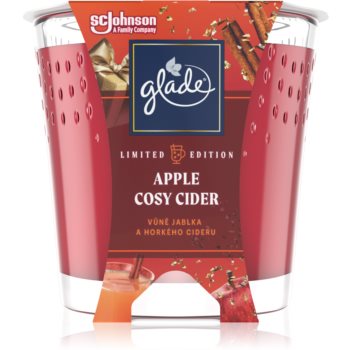 GLADE Cosy Apple Cider lumânare parfumată