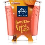 GLADE Pumpkin Spice Latté lumânare parfumată cu parfum Fresh Pumpkin, Caramel, Rich Spice