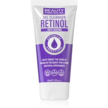 Beauty Formulas Retinol gel intens pentru curatare antirid