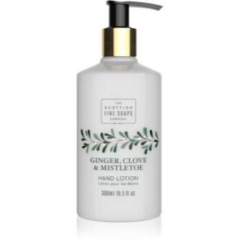 Scottish Fine Soaps Ginger, Clove & Mistletoe Hand Lotion Lapte pentru maini