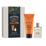 Scottish Fine Soaps Thistle & Black Pepper Luxury Festive Duo set cadou pentru bărbați