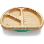 Munchkin Bambou Divided Suction Plate farfurie compartimentată cu ventuză