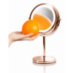 RIO Rose gold mirror oglindă cosmetică iluminată
