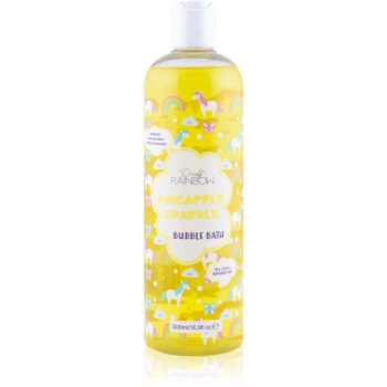 Daisy Rainbow Bubble Bath Pineapple Sparkle Gel de dus si spuma de baie pentru copii